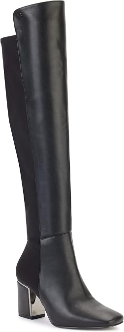 DKNY Cilli Knee High Boots Black (K3261335BLK) Women
