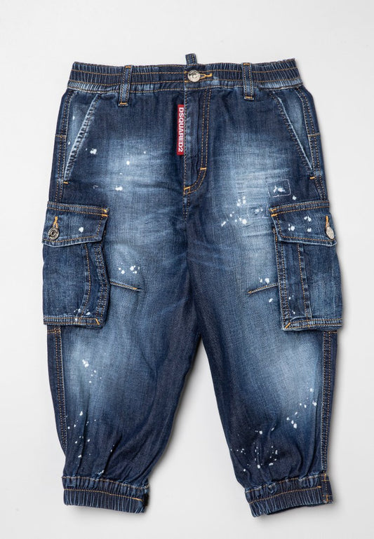Dsquared2 Pants blue (ZZO2JH772-K00) Kids