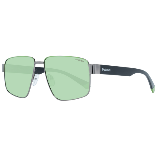 Polaroid Rectangle Sunglasses Silver (20222887) Unisex