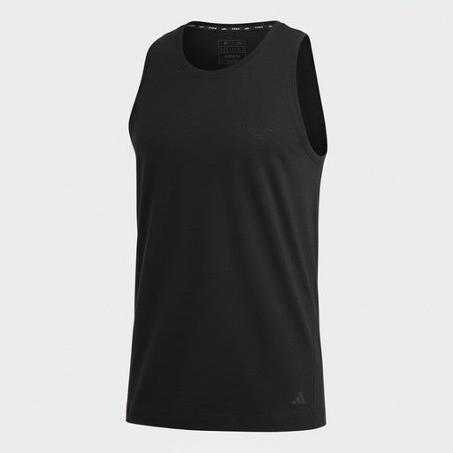 Adidas Organic Cotton Yoga Tank Black, Men