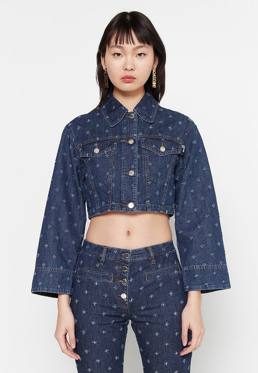 GIUBBINO NEW DENIM PUNZONATO Women