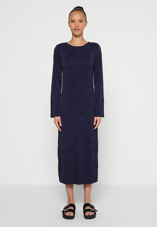 YAS LULLY LS LONG DRESS D2D (ZZO31DJ12) Women