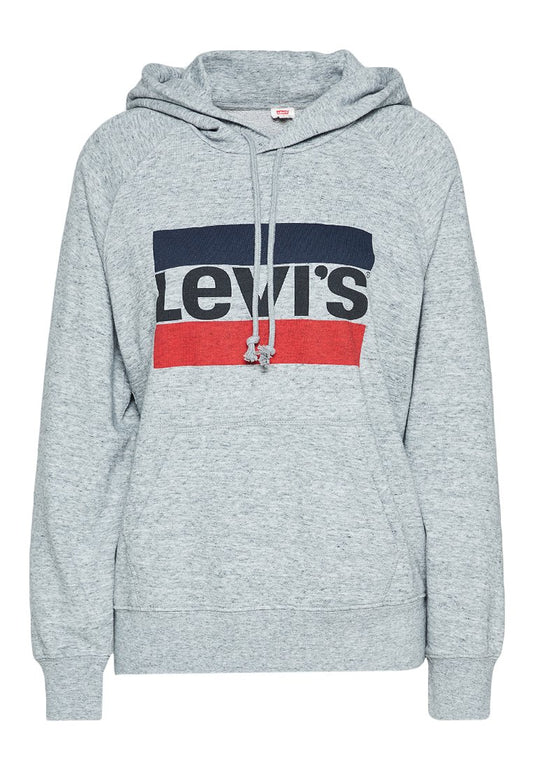 Levi's® GRAPHIC SPORT HOODIE ORIGINAL SPTWR HOOD Grey (ZZO1HEC22-C00) Women