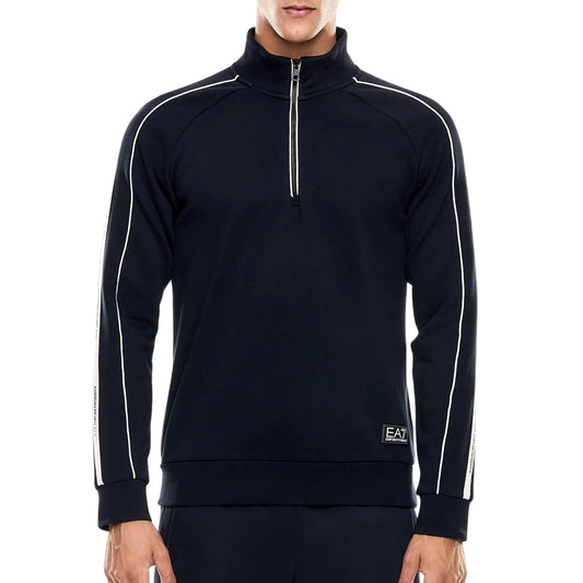 EA7 Logo Series Half-Zip Sweater (7M000971-10377-UB102) Men