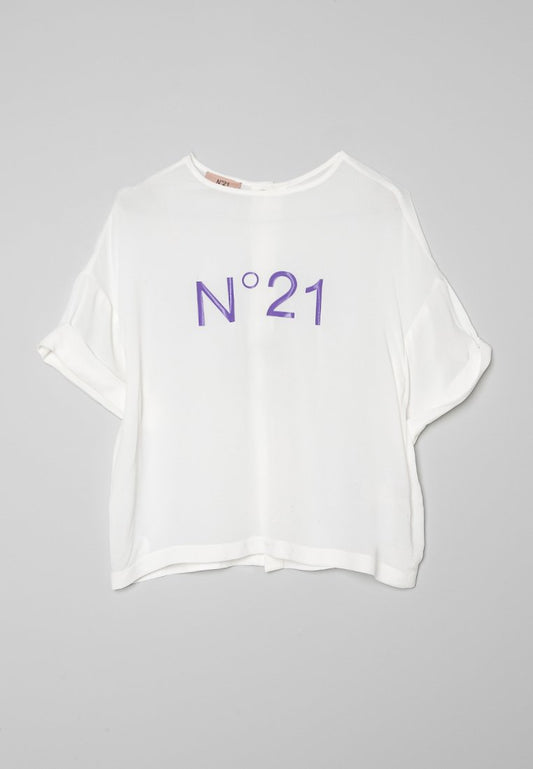 N°21 Shirts white (ZZO32UJ29-A00) Kids