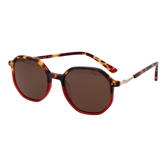 Replay Panto Sunglasses Brown (25005589) Unisex