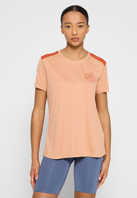 SCOTT Sports SCO Shirt W's Endurance Tech SS Apricot (ZZO31AD23-B00) Women