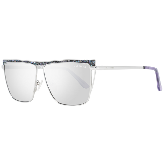 Marciano by Guess Trapezium Sunglasses Silver (20210630) Women