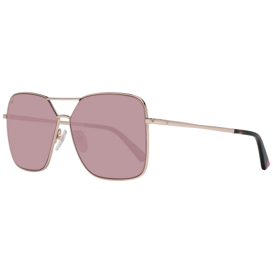 Web Rectangle Sunglasses Rose Gold (20213149) Women
