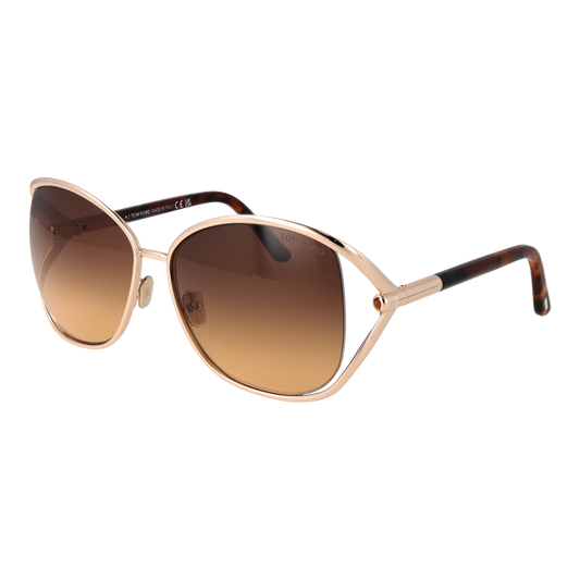 Tom Ford Round Sunglasses Rose Gold (25005546) Women