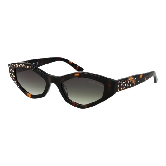 Marciano by Guess Rectangle Sunglasses Brown (26002616) Women