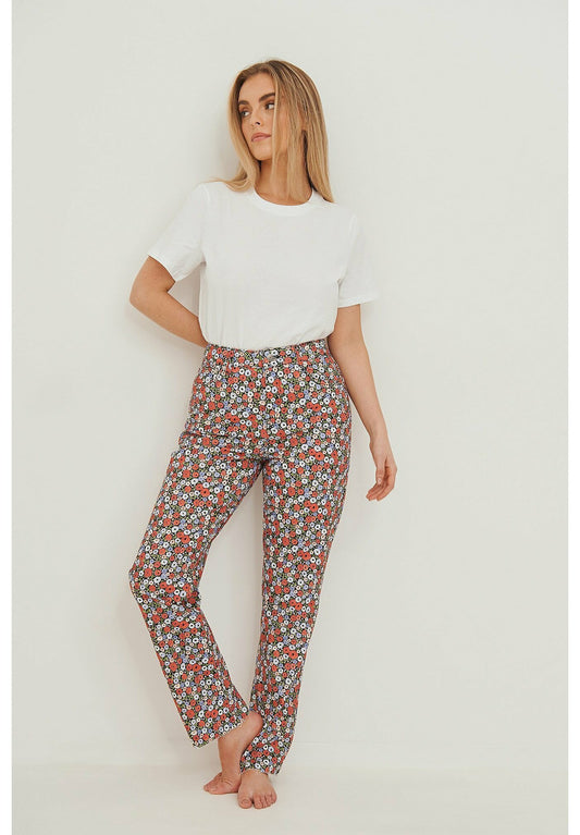 NA-KD Organisch gerade Jeans mit hoher Taille (NAA21N04P-T11) Women