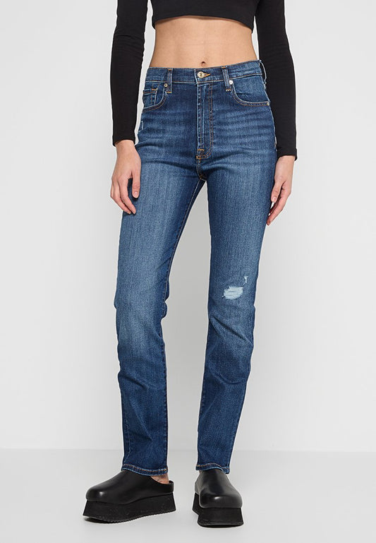 7 for all mankind EASY SLIM Driven Dark Blue (ZZO2UVZ22-K00) Women