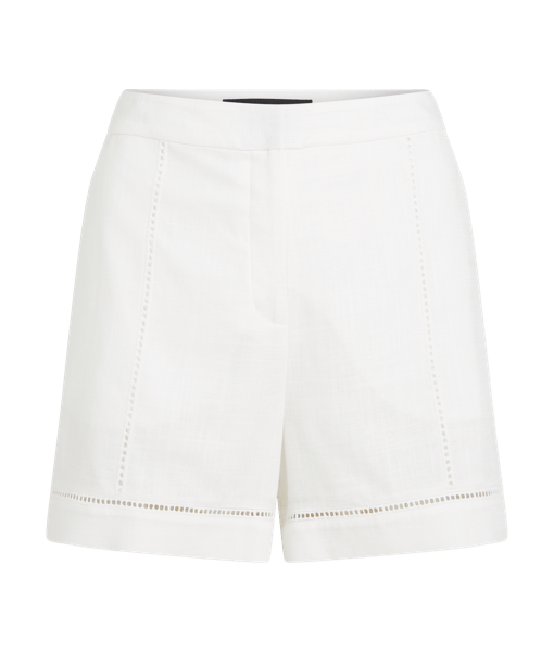 Karl Lagerfeld Embroidery Detail Shorts White (B2W10022100) Women