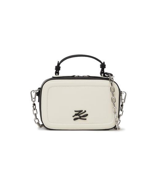 Karl Lagerfeld K/Autograph Sm Tph Cb Clrblock Black/White (B2W30234998) Women