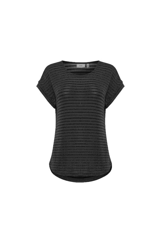 ICHI T-Shirt Black (8C1338C2) Women