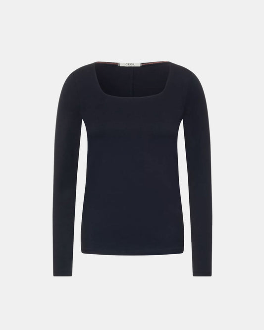 CECIL T-Shirt Dark Blue (13C2971C22) Women