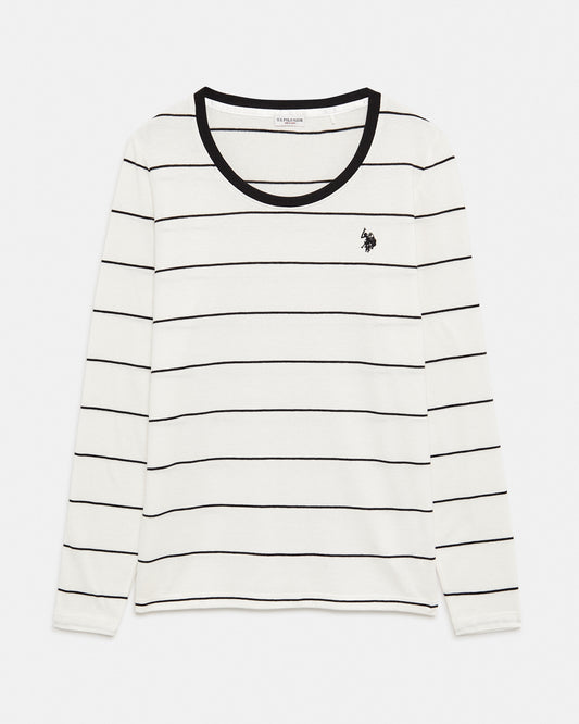 U. S. POLO T-Shirt White (18C4667C1) Women