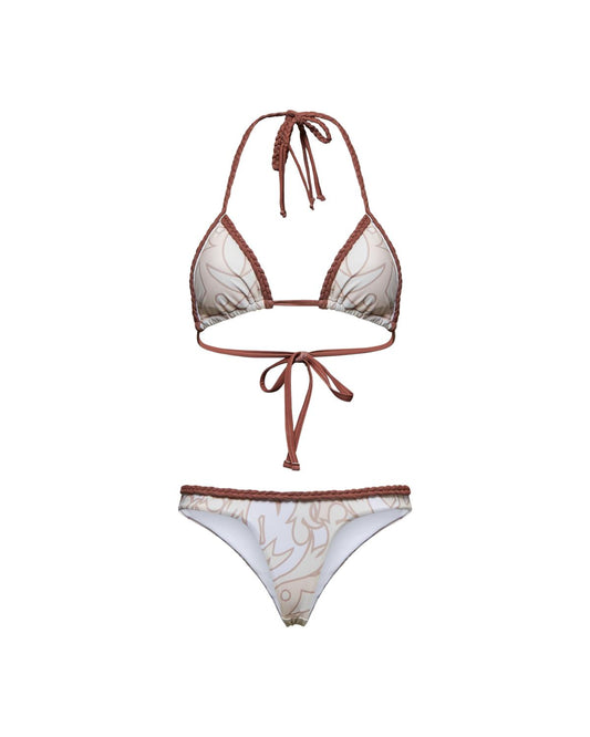 Silvian Heach Bikini Guelon Palma Beig (CVP25102CO) Women