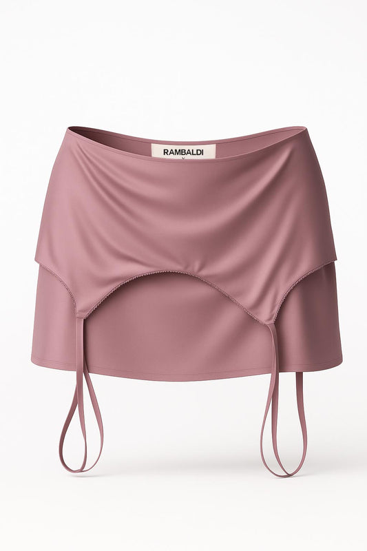 Silvian Heach Miniskirt Lumisia Lilac (CVP26032MG) Women
