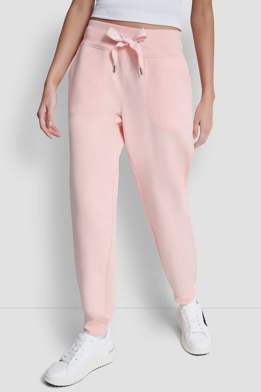 DKNY Two Tone Drawcord Joggers Peach Spritz (DP6P3496ADD) Women