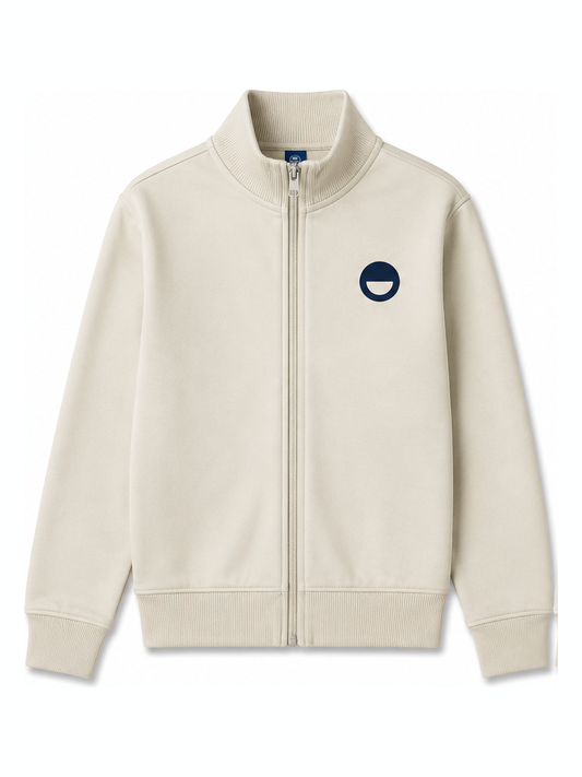 North Sails Cardigan Zip Venetus Off-White (FBA26011CD) Kids