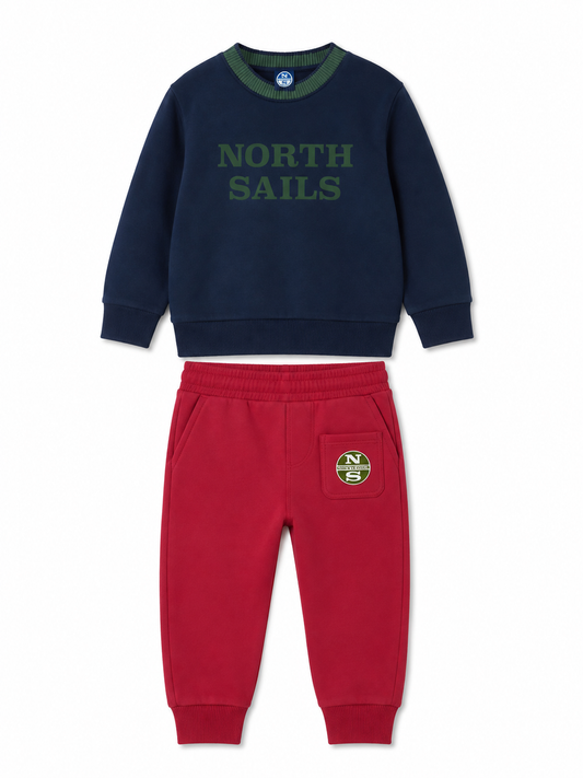 North Sails Set Sweatshirt+Pants Konate (FIA26003CF) Kids