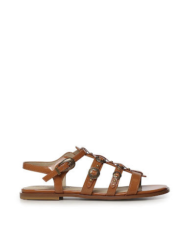 MILLY 07 - SANDAL ABRASIVATED WHISKY Women