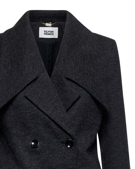 Silvian Heach Jacket Boati Grey Dark Melange (GPA25151GC) Women
