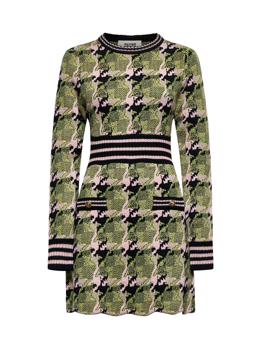 Silvian Heach Short Dress Agva Pdp Green (GPA25272VE) Women