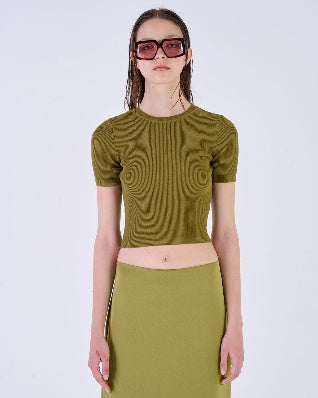 Silvian Heach Sweater Moris Green Ol.D (GPP24019MA) Women