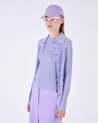 Silvian Heach Twinset Phakt Lilac V (GPP24315TW) Women