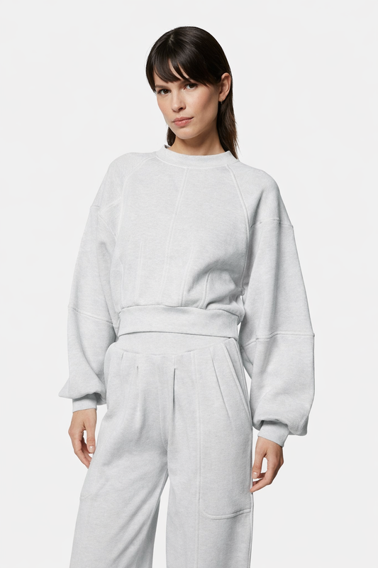 Silvian Heach Sweatshirt Shanta Milk (GPP25081FE) Women