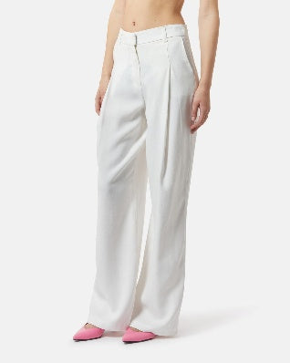 Silvian Heach Pants Nieva Off-White (GPP25374PA) Women