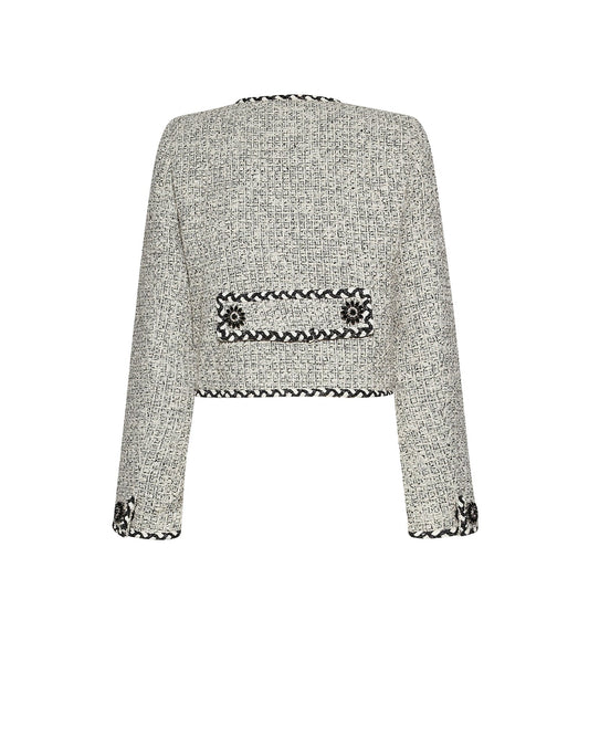 Silvian Heach Jacket Cosam Chalk / Black (GPP26254GC) Women