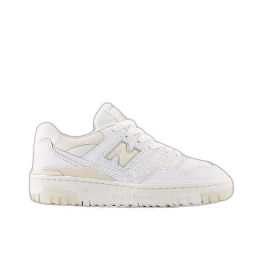 New Balance 550 White Cream Leather (GS) (GSB550BK) Kids