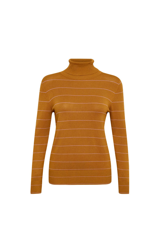 SAINT TROPEZ Jumper Camel (8J1697C21) Women