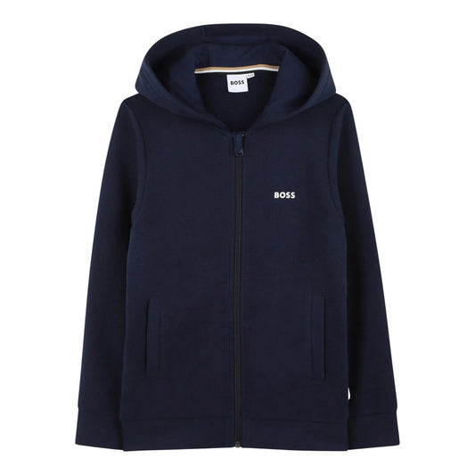 Boss Zip Up Hoodie (J52321-849) Kids