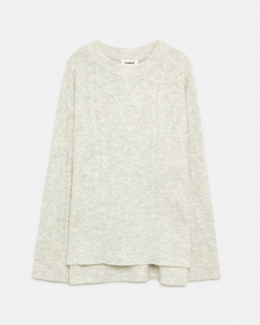 SOAKED Jumper Light Grey (18J5447C20) Women