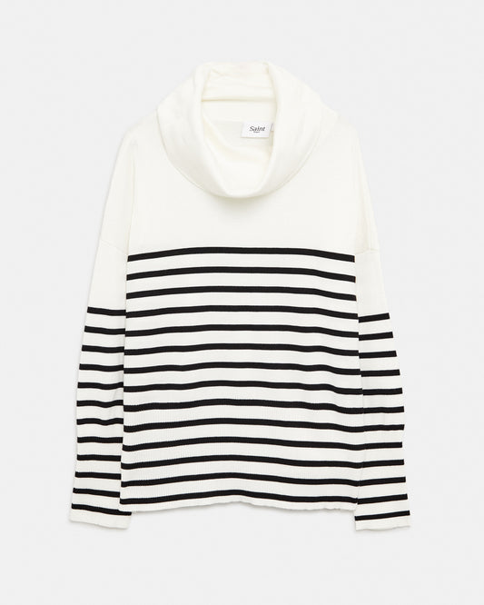 SAINT TROPEZ Jumper White (18J5623C1) Women