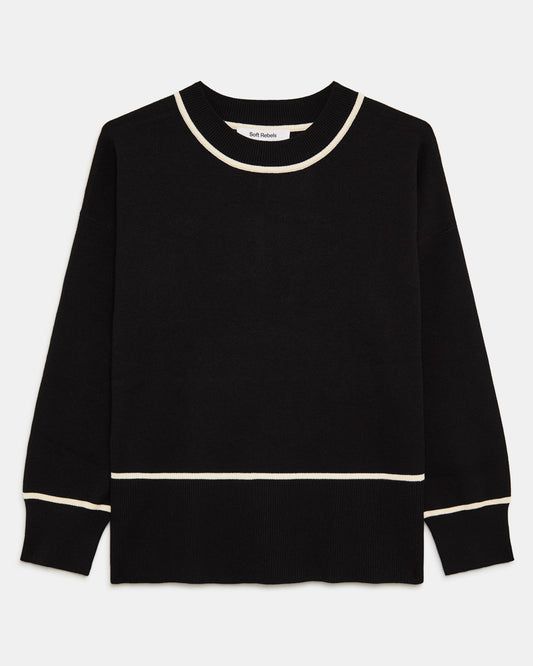 SOFT REBELS Jumper Black (20J9452C2) Women