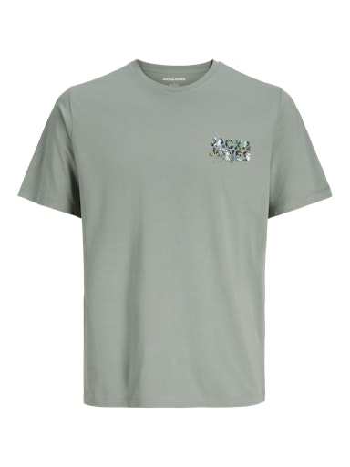 Jack & Jones JJGEPLAS TEE SS CREW NECK LN Iceberg Green (12278523-Iceberg Green) Men