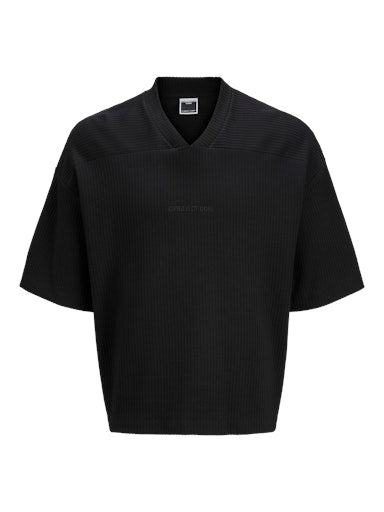 Jack & Jones Core JCOREFLEX TEX SWEAT V-NECK STYD AW24 Black (12279260-Black) Men