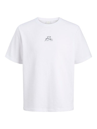 Jack & Jones Premium JPRFRANCO SS TEE STYD SS25 Bright White (12286343-BrightWhite) Men