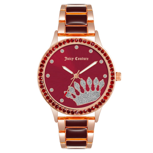 JUICY COUTURE RED Watch (JC1334RGBY) Women