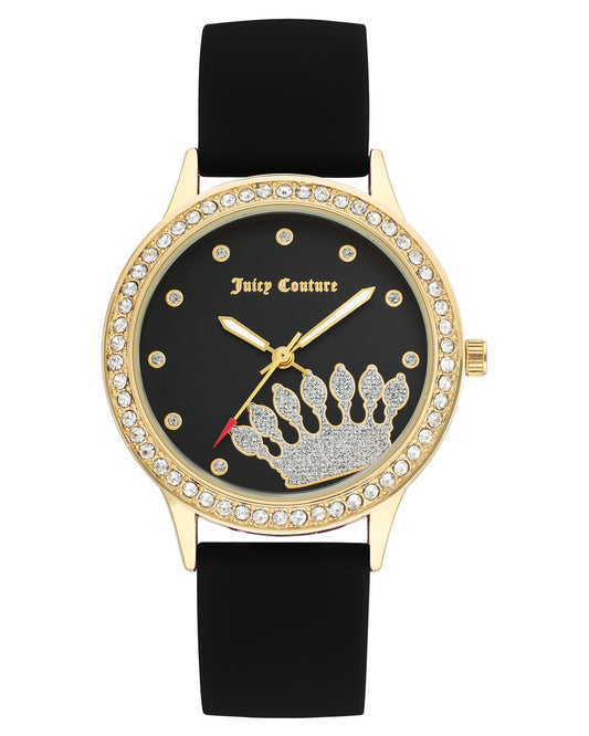 JUICY COUTURE BLACK Watch (JC1342GPBK) Women