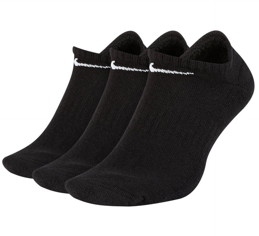 Nike Everyday Cushion No-Show Socks (3-pack) (SX7673-010) Unisex