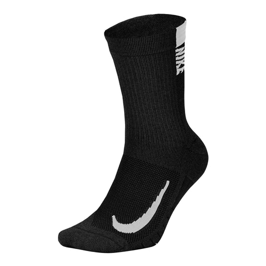 Nike Multiplier Socks Senior (2-pack) Black / White (SX7557-010) Unisex