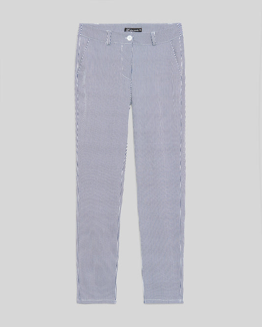 L´OLIVE VERTE Trousers Dark Blue (14P1101C22) Women