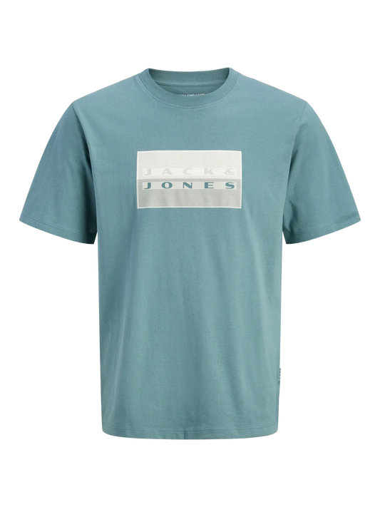 Jcofusion Dots Print Tee Short Sleeve Crew North Atlantic (12289863) Men